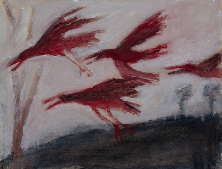 Anna Dibble original paintng Fall 2025