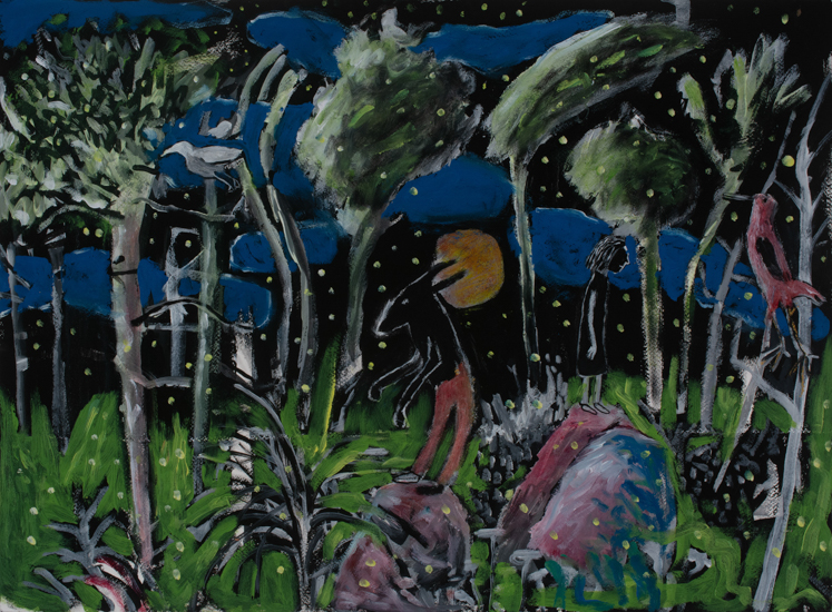 Anna Dibble the Language of Fireflies original painting 2025
