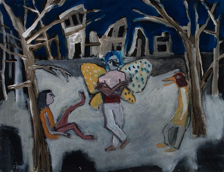 Anna Dibble the Philosopher original painting 2025