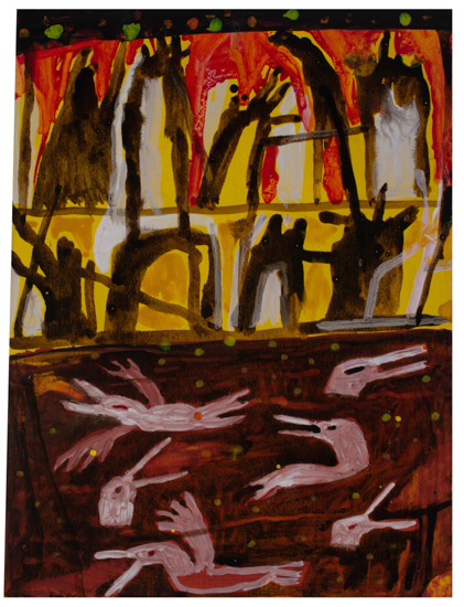 Anna Dibble works on paper 2025 Urban Pool